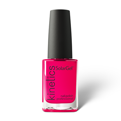 Kinetics Nail Polish SolarGel #073 SWEET SMELL OF SUCCESS 15 ml – klassischer Nagellack in lebendigem Rosé-Rot