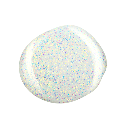 Kinetics Nail Polish SolarGel #101 SILVER FAIRY DUST 15 ml – klassischer Nagellack mit silbernem Glitzer-Finish