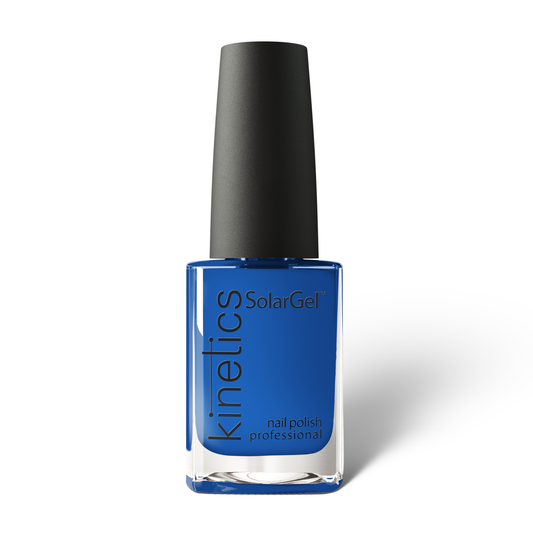 Kinetics Nail Polish SolarGel #159 FASHION BLUE 15 ml – klassischer Nagellack in Ozean-Blau