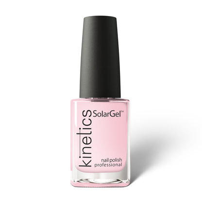 Kinetics Nail Polish SolarGel #168 PALE PETUNIA 15 ml – klassischer Nagellack in zartem Rosé