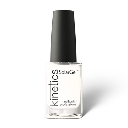 Kinetics Nail Polish SolarGel #199 LUMIÉRE 15 ml – klassischer Nagellack in Elfenbein-Weiß