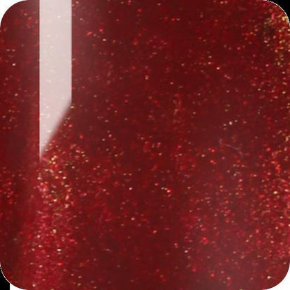Kinetics Nail Polish SolarGel #233 MARLENE 15 мл – классический лак для ногтей в винно-красном оттенке с шиммером