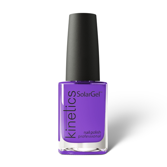 Kinetics Nail Polish SolarGel #401 FREEDOM 15 ml – klassischer Nagellack in Lila-Violett