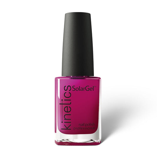Kinetics Nail Polish SolarGel #418 MIRRORLIKE RED 15 ml – klassischer Nagellack in Rot-Bordeaux