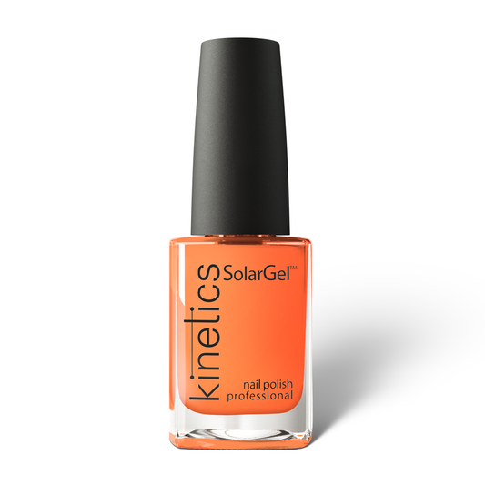Kinetics Nail Polish SolarGel #431 FLAME FAME 15 ml – klassischer Nagellack in Feuer-Orange