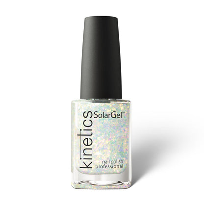 Kinetics Nail Polish SolarGel #445 UNICORN TEARS 15 ml – klassischer Nagellack mit Kristall-Flakes
