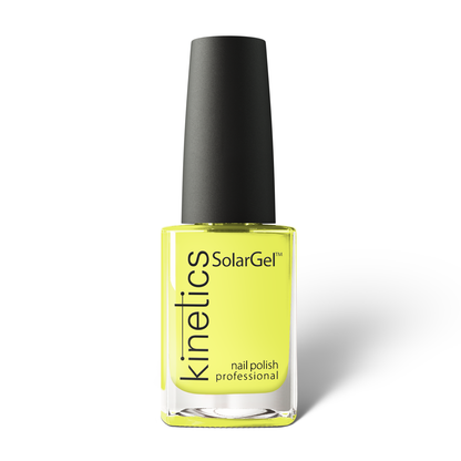 Kinetics Nail Polish SolarGel #461 ELECTRA 15 ml – klassischer Nagellack in leuchtendem Neon-Gelb