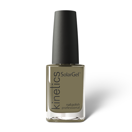 Kinetics Nail Polish SolarGel #476 RENASCENT 15 ml – Olive-Grün Nagellack