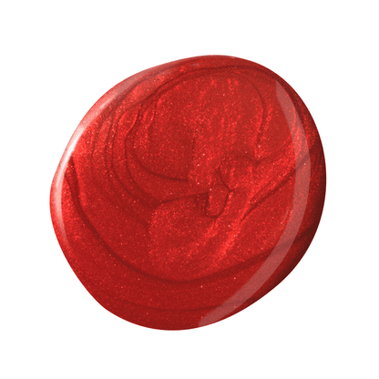 Kinetics Nail Polish SolarGel #489 IRON RED 15 мл – классический лак для ногтей в металлическом красном цвете