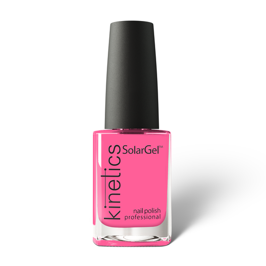 Kinetics Nail Polish SolarGel #497 SAVAGE WINK 15 ml – klassischer Nagellack in grellem Neonpink
