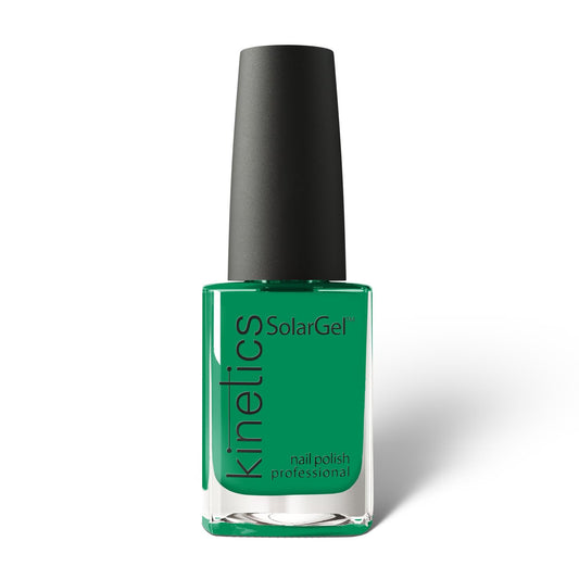 Kinetics Nail Polish SolarGel #578 TRIBE 15 ml – klassischer Nagellack in intensivem Smaragdgrün