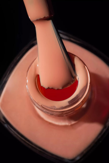 Kinetics Nail Polish SolarGel #582 APRICOT DUST 15 мл – классический лак для ногтей в нежно-абрикосовом оттенке