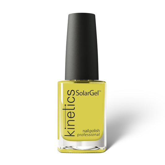 Kinetics Nail Polish SolarGel #613 REJOICE 15 ml – klassischer Nagellack in leuchtendem Neon-Limettengrün