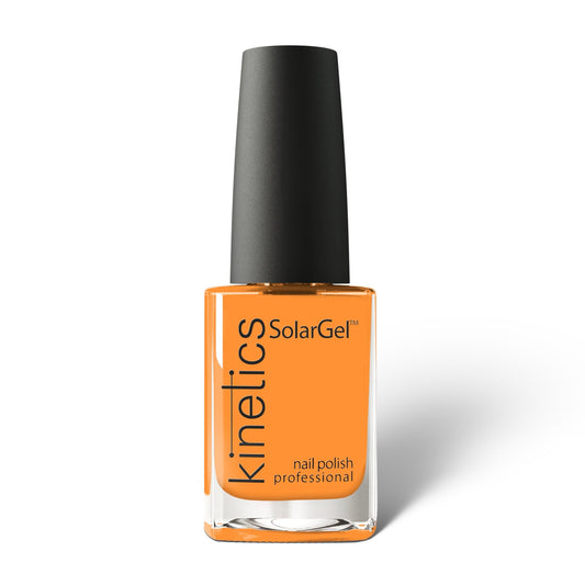 Kinetics Nail Polish SolarGel #614 PRESENCE 15 ml – klassischer Nagellack in leuchtendem Orange