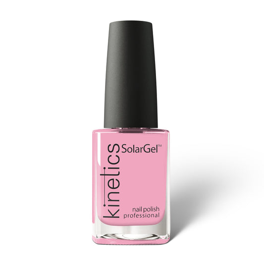 Kinetics Nail Polish SolarGel #619 SMALL PLEASURES 15 ml – klassischer Nagellack in zartem Fondant-Pink