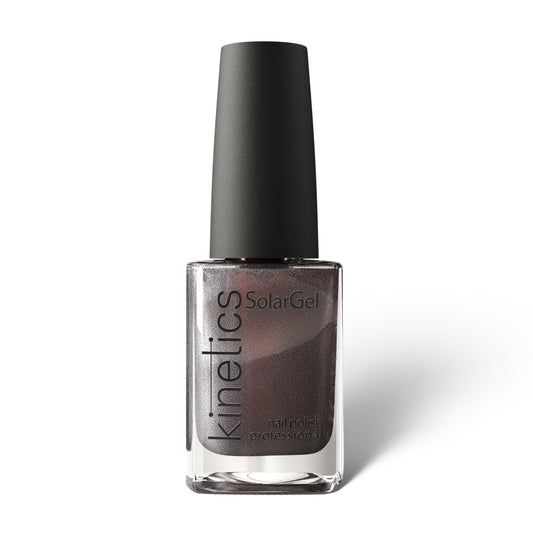 Kinetics Nail Polish SolarGel #635 HONESTY 15 ml – klassischer Nagellack mit silbernem Schimmer