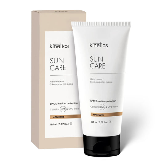 Kinetics Professional Handcreme SUN CARE SPF20 – MITTLERER SCHUTZ, 150 ml
