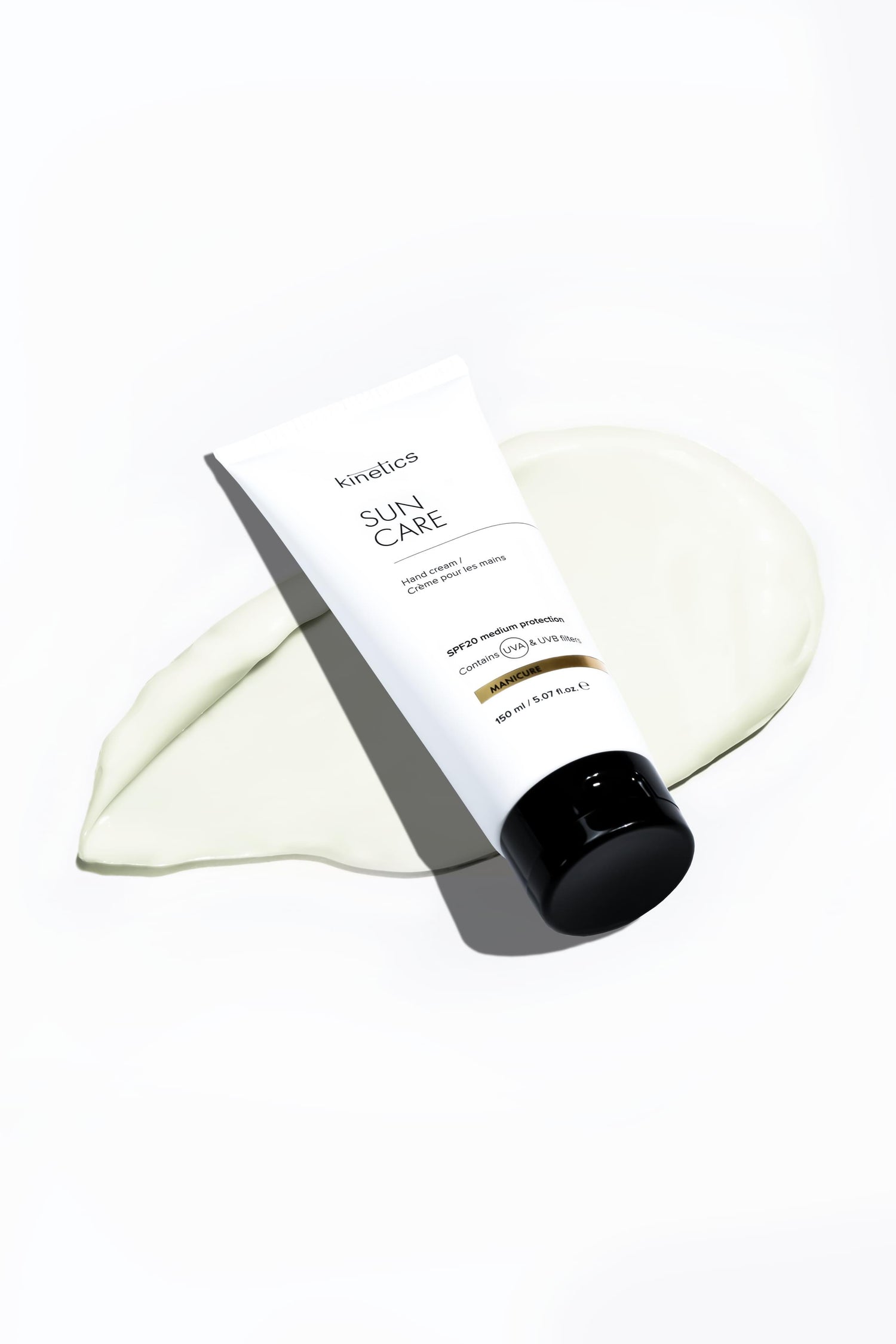 Kinetics Professional Handcreme SUN CARE SPF20 – MITTLERER SCHUTZ, 150 ml