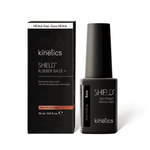 Kinetics SHIELD Rubber+ Base HEMA frei 15ml – HEMA-freie, hypoallergene Rubber-Base für Gel-Lack