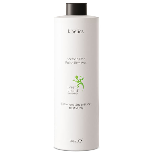 Kinetics Nagellackentferner Green Acetonfrei mit Apricot Duft – Sanfter Entferner für Natur- und Acrylnägel