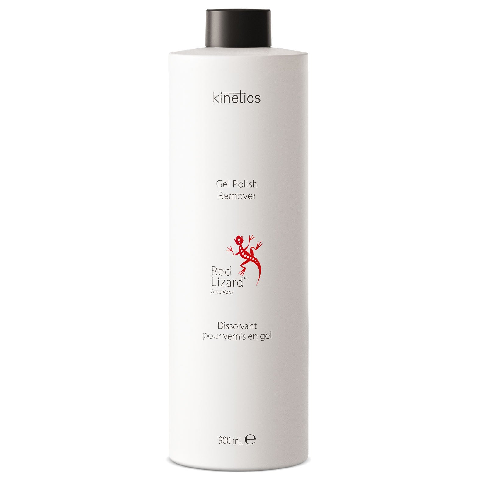 Kinetics Gellack Entferner Red mit Aloe Vera Duft – Schneller Gel-Nagellackentferner 900ml