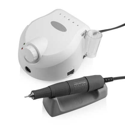 Fräser KRYPTON XPS-400 WHITE/GRAY mit 65 W und 40.000 U/min für Maniküre und Pediküre