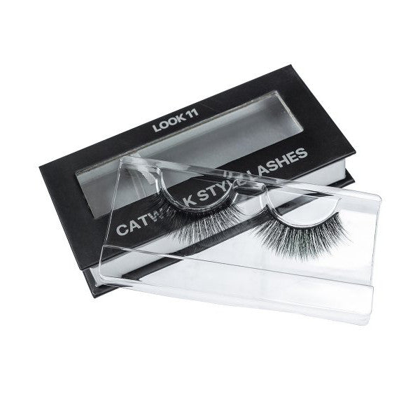 Eyelashes on tape Catwalk style, Look 11 (on black stripe) in cardboard box