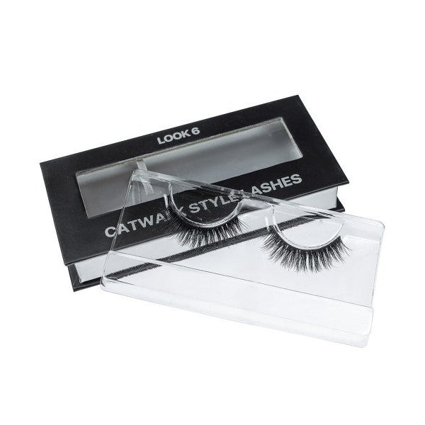 Eyelashes on tape Catwalk style, Look 6 (on black stripe) in cardboard box