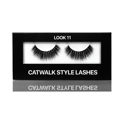 Eyelashes on tape Catwalk style, Look 11 (on black stripe) in cardboard box