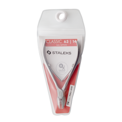 Staleks CLASSIC 63 14 mm Zange Für Nägel - Präzision & Ergonomischer Griff für Maniküre