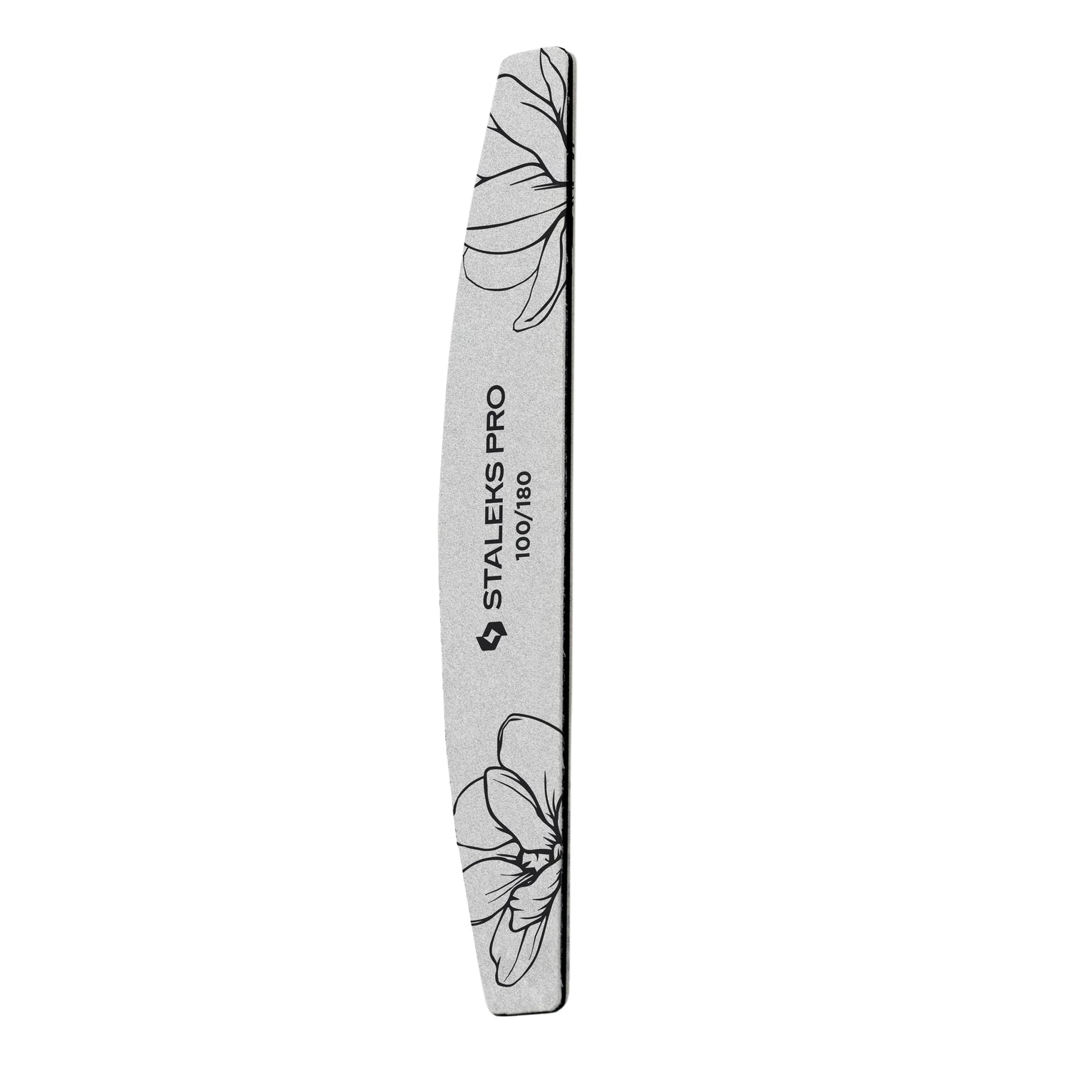 STALEKS EXPERT 40 Halbmond-Nagelfeile 100/180 Grit (25 Stück)