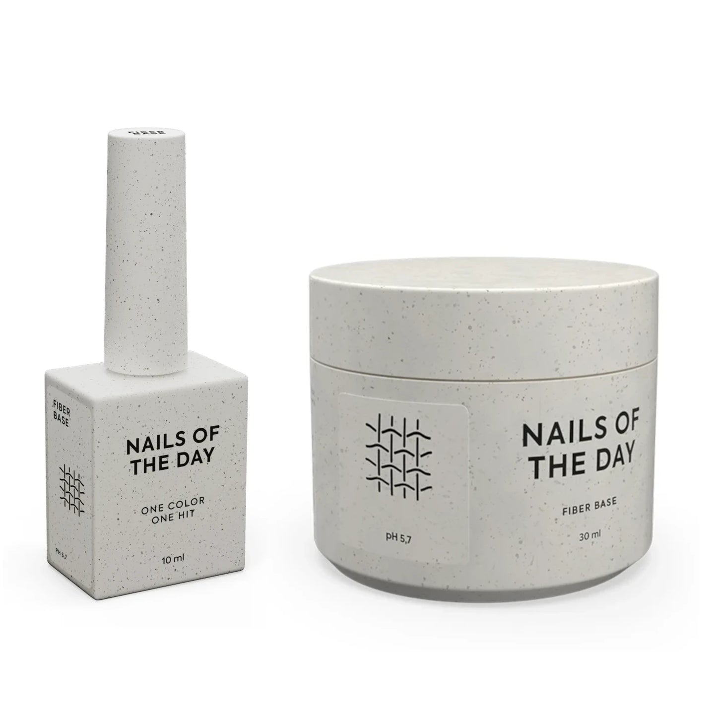 NAILSOFTHEDAY Fiber Base – Basis für Nägel mit Nylonfasern, 10-30ml