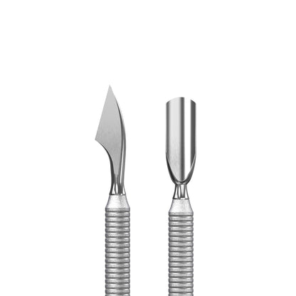 Маникюрная лопатка Staleks SMART 50 TYPE 2 — узкий скругленный пушер и топорик для кутикулы