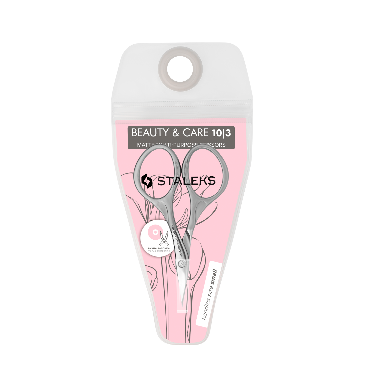 Verwendung der Staleks Beauty & Care 10 Typ 3 Schere für die Nagelhautpflege