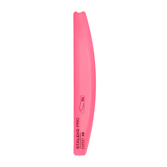 Staleks EXPERT 40 Kunststoff-Grundkörper Halbmond für Nagelfeile – Profi-Maniküre, ergonomisch, leicht & vielseitig