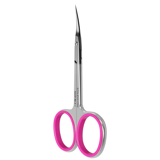 Professionelle Nagelhautschere STALEKS PRO SMART 40 Typ 3 – ergonomische Maniküre-Schere