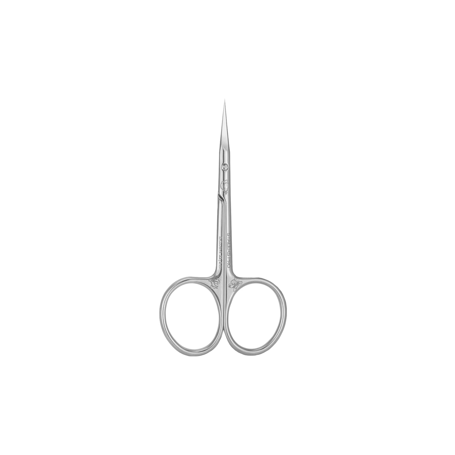 Staleks Exclusive 20 Type 2 Magnolia Professionelle Nagelhautschere – Handgeschärft, gebogene Griffe, höchste Präzision