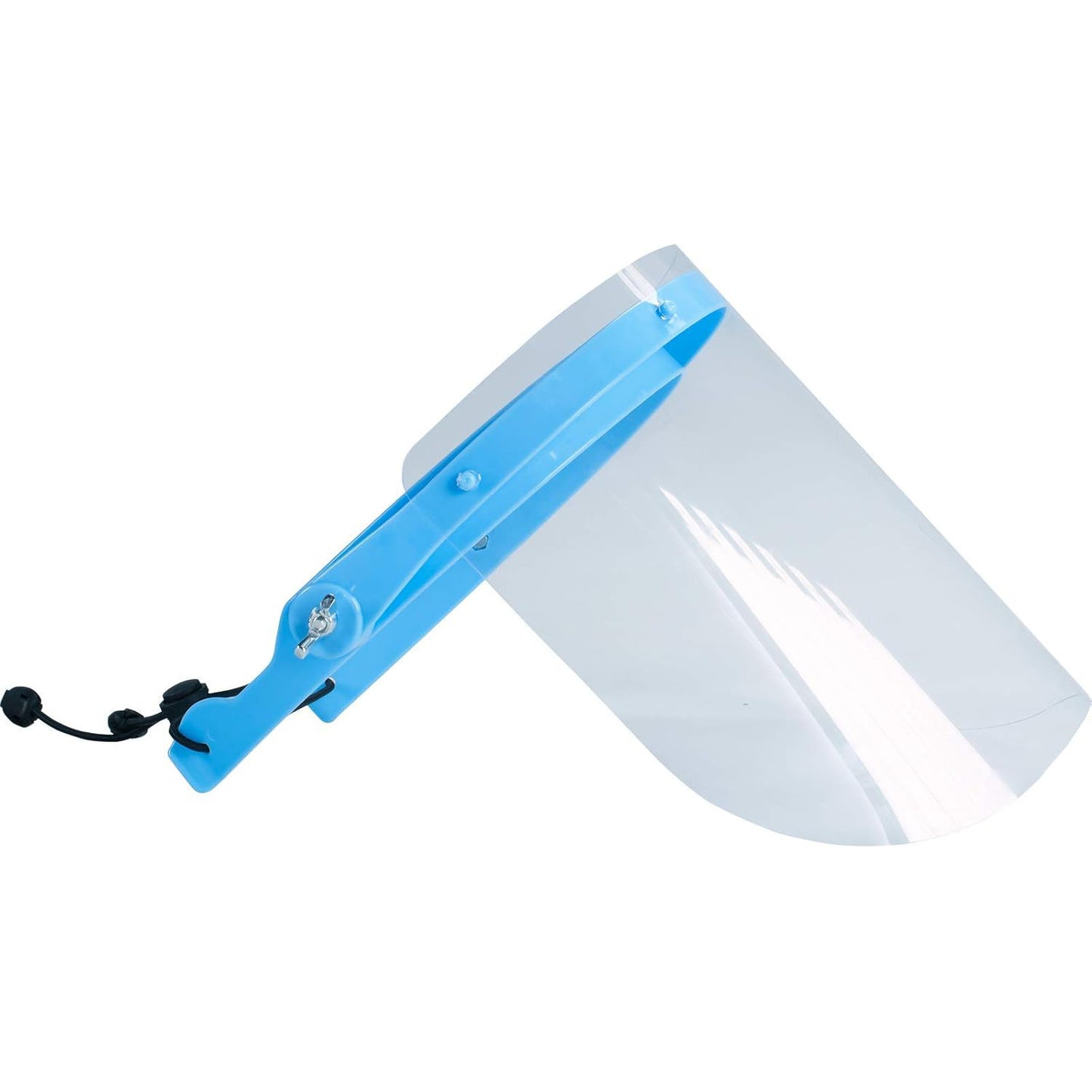 Защитный щит для лица для маникюра и педикюра – Face Shield из PET, 1 рамка + 10 сменных листов, защита от пыли и брызг