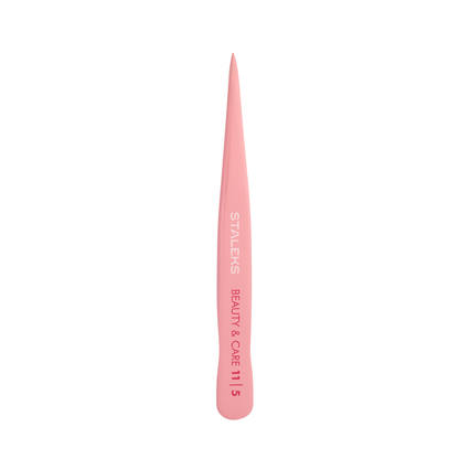 Пинцет для бровей Staleks BEAUTY & CARE 11 TYPE 5 (точечный)