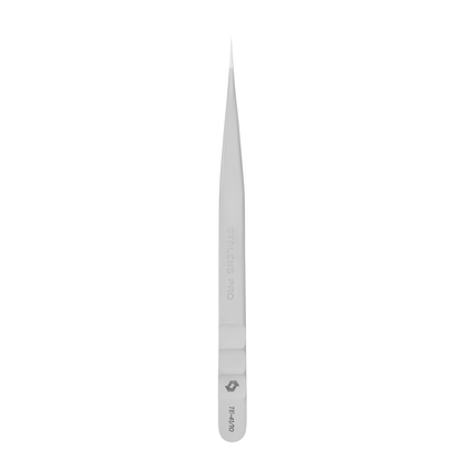 Пинцет профессиональный для ресниц Staleks Pro EXPERT 41 TYPE 10 (прямой)