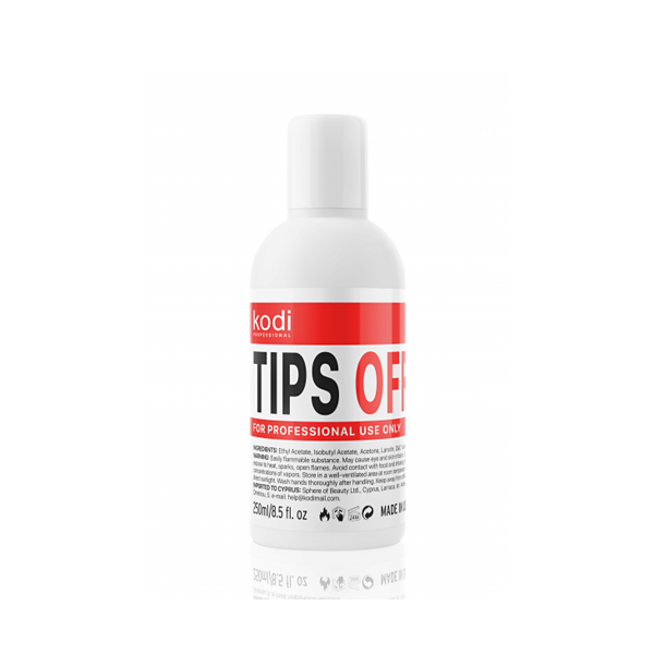Tips Off Flüssigkeit zum Nagellackentferner 250ml