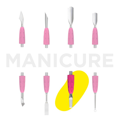 Рабочая часть лопатки Staleks Combo UNIQ 15 лопасть прямая