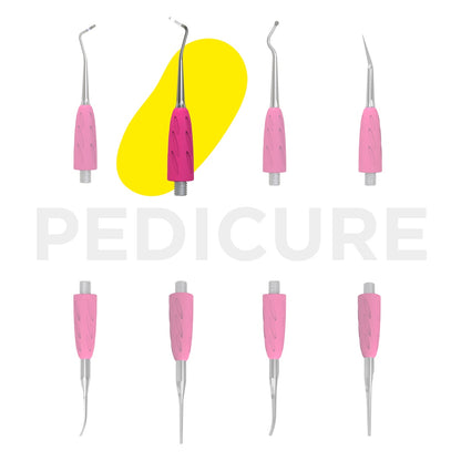 Рабочая часть лопатки Staleks Combo UNIQ 32 кюретка (загиб вправо)