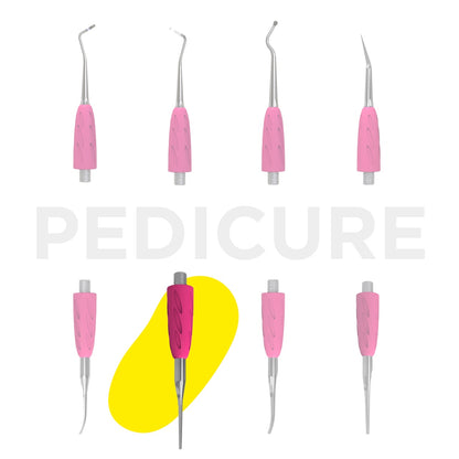 Рабочая часть лопатки Staleks Combo UNIQ 36 пилка тонкая прямая