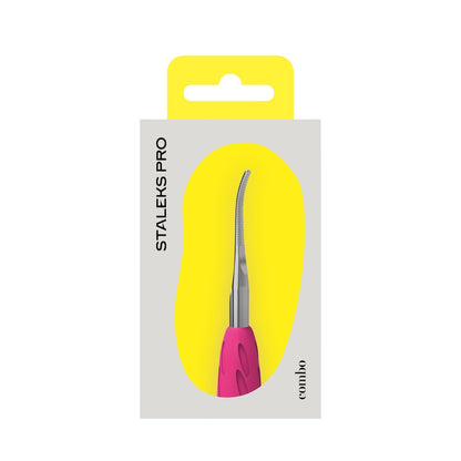 Рабочая часть лопатки Staleks Combo UNIQ 37 пилка с загнутым концом