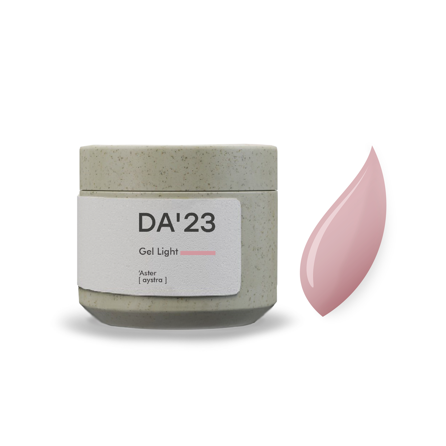 DA’23 Gel Light Aster 15-30ml – Modelliergel Pastell-Rosa-Lila für Nagelaufbau & Verstärkung