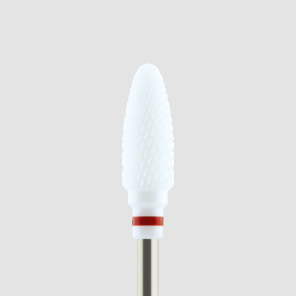 MAVE Keramikfräser Mais Rot 6,0 mm – Maniküre & Pediküre, Gel & Acryl
