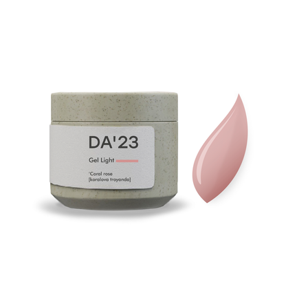 DA’23 Gel Light Coral Rose 15-30ml – Modelliergel Korallenrosa für Nagelaufbau & Verstärkung