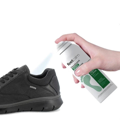 Feetcalm Deodorant Spray Foot & Shoe 125ml – спрей-дезодорант для ног и обуви против пота и запаха, антибактериальный