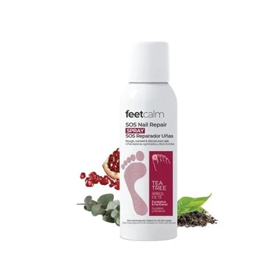 Feetcalm SOS Nail Repair Spray 75ml – Nagelpflege Spray für geschädigte Nägel, stärkend & schützend, Fuß- und Nagelpflege